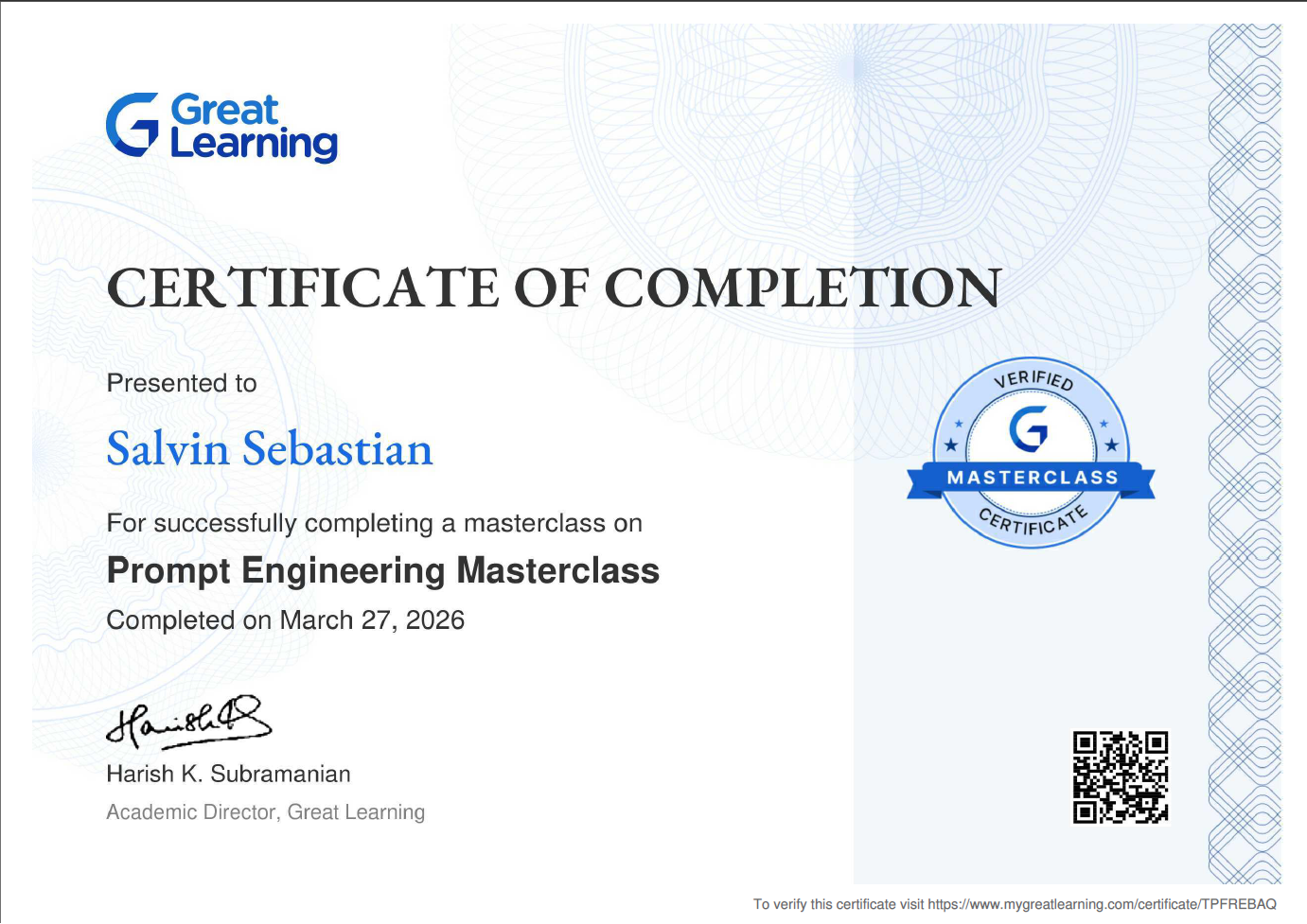 Prompt Engineering Masterclass