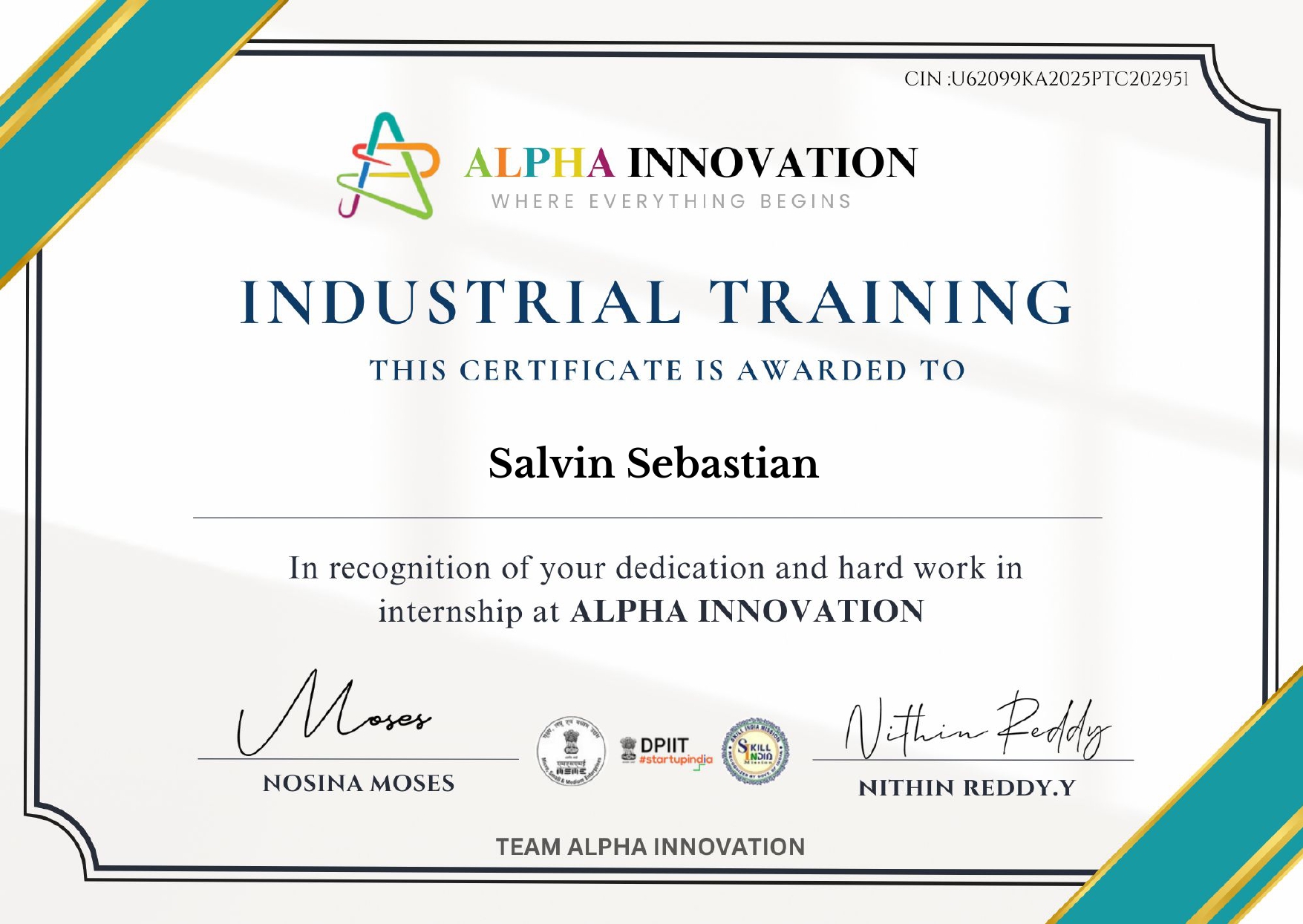 Certificate 5