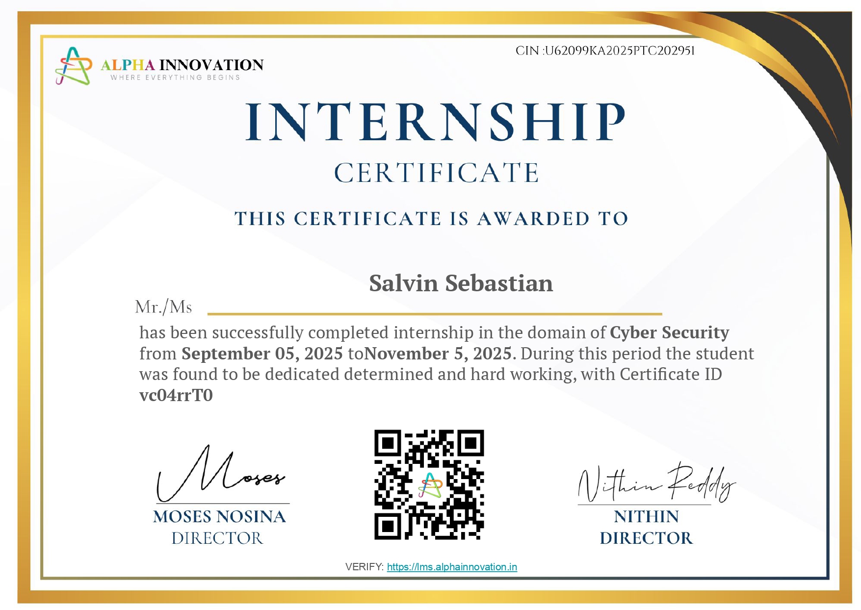 Intership